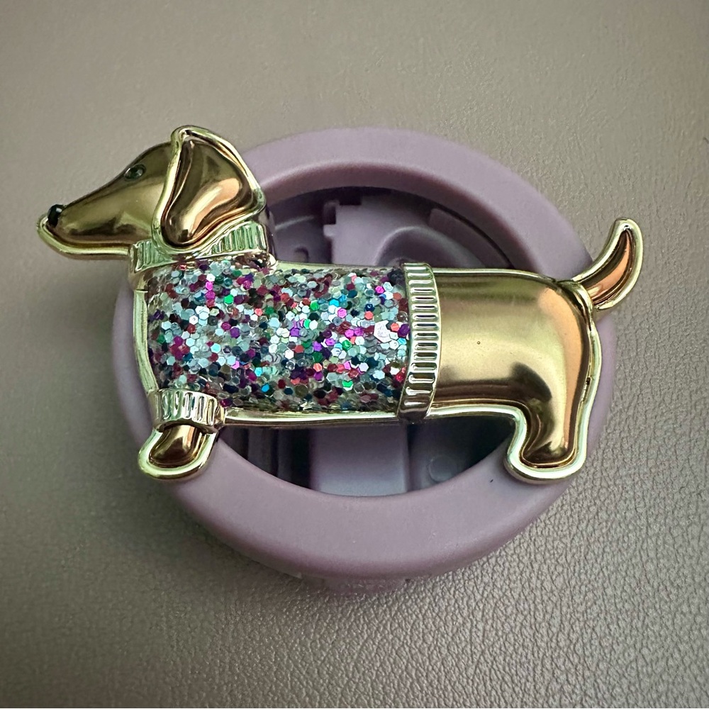 Bath & Body Works Dressy Dachshund Car Fragrance Vent Visor Clip Holder - 2022